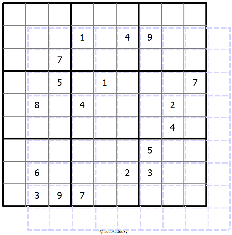 重影数独 #39776