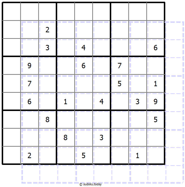 重影数独 #39779