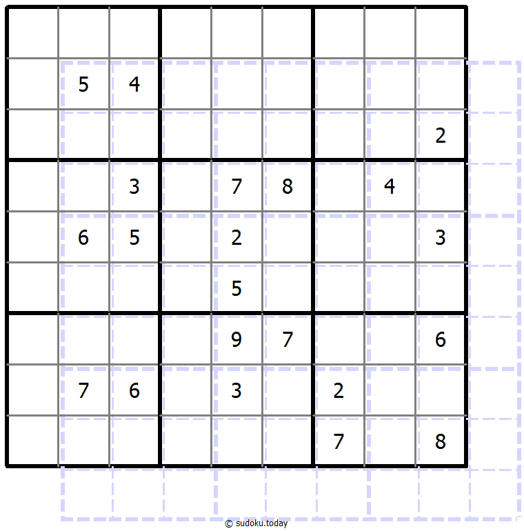 重影数独 #39791