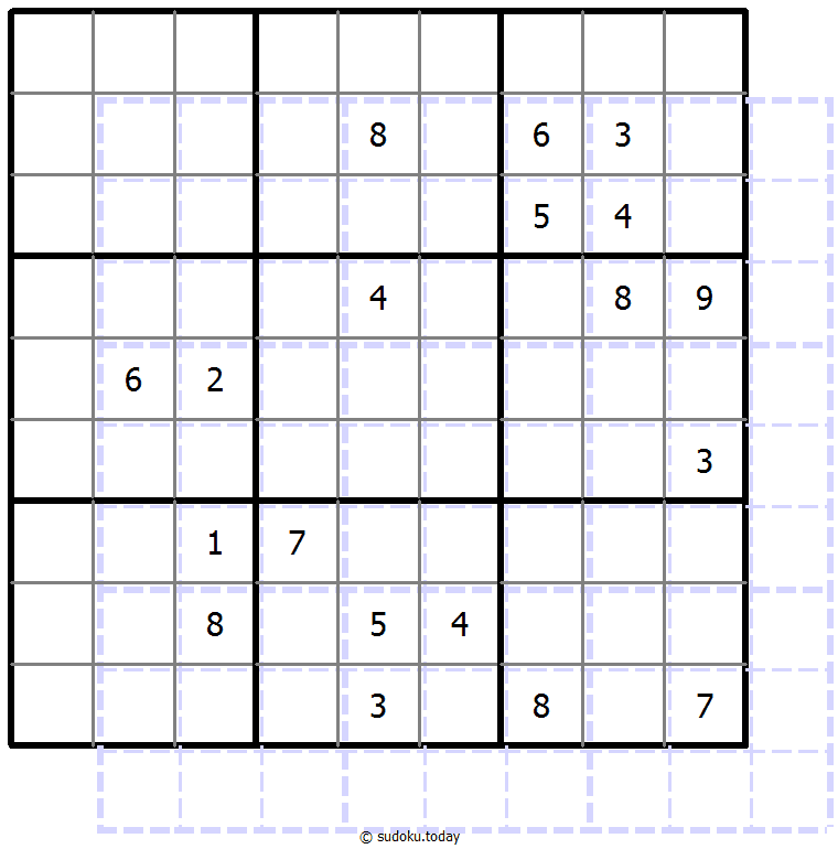 重影数独 #39792