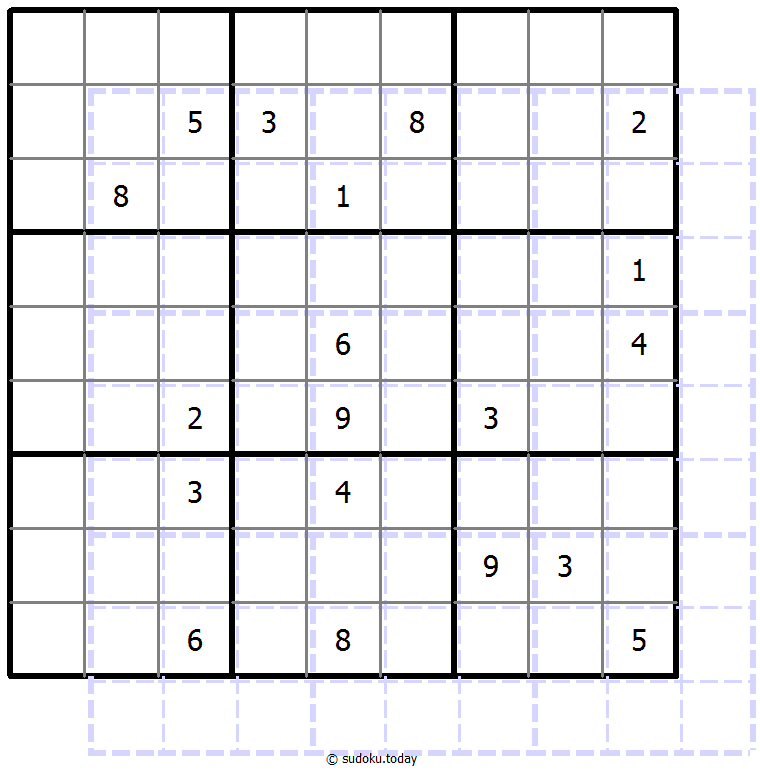 重影数独 #39794