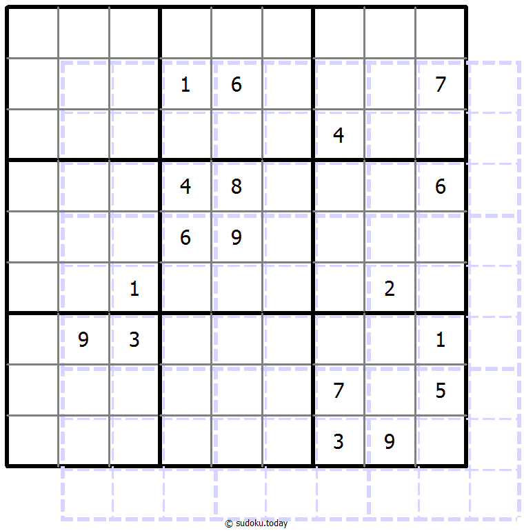 重影数独 #39801