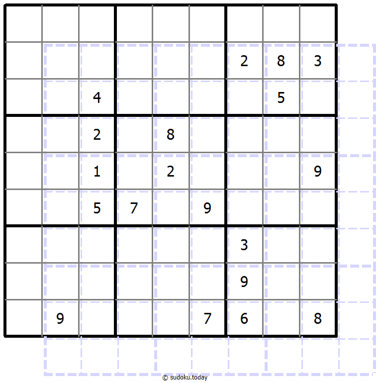 重影数独 #39803