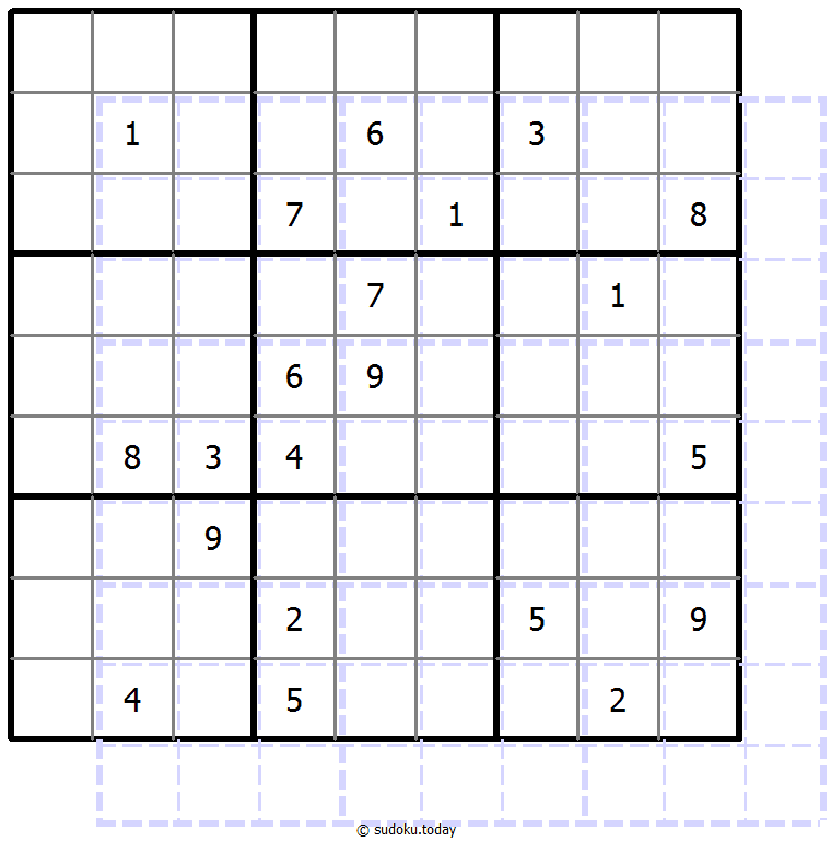 重影数独 #39813