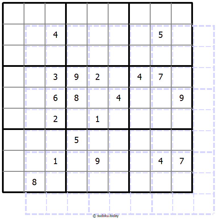 重影数独 #39818