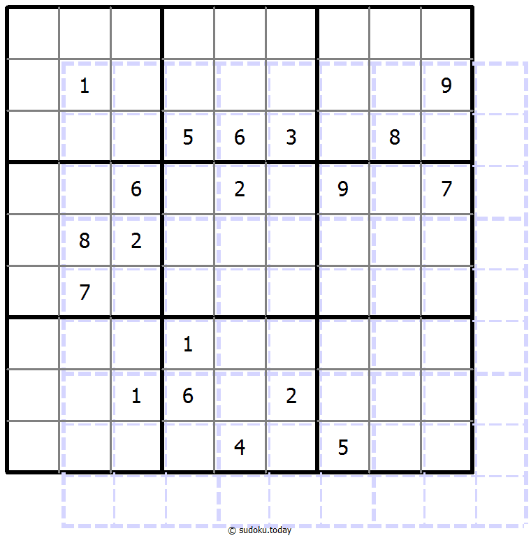 重影数独 #39825