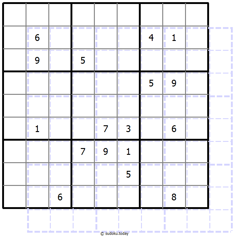 重影数独 #39827