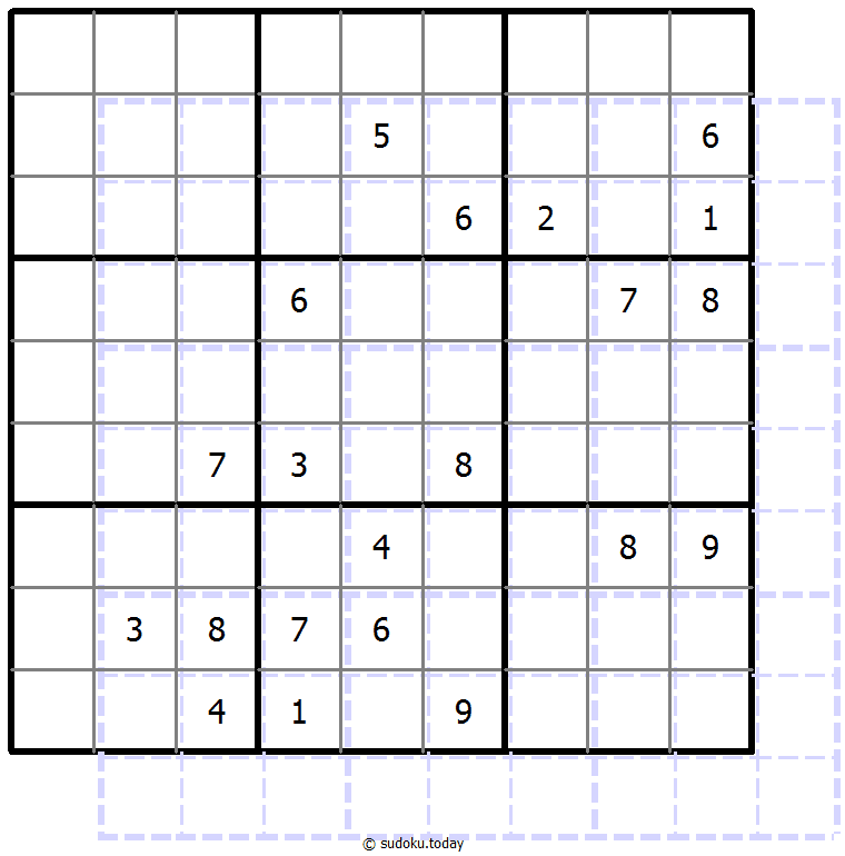 重影数独 #39829