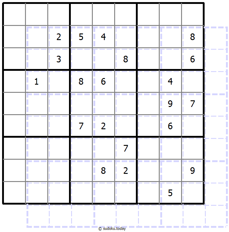 重影数独 #39831