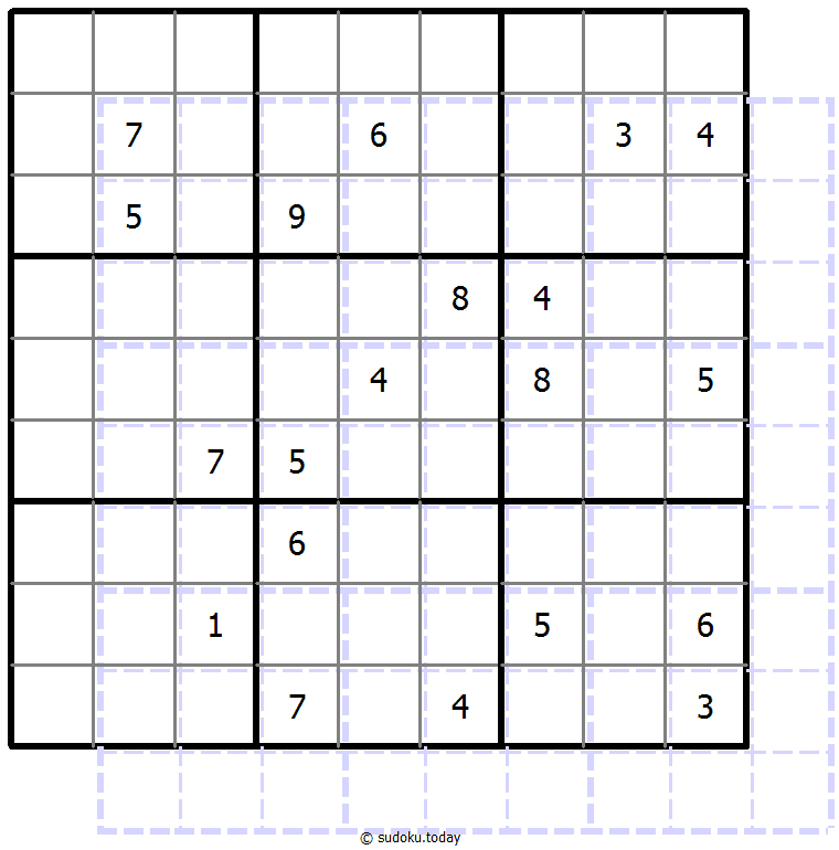 重影数独 #39832