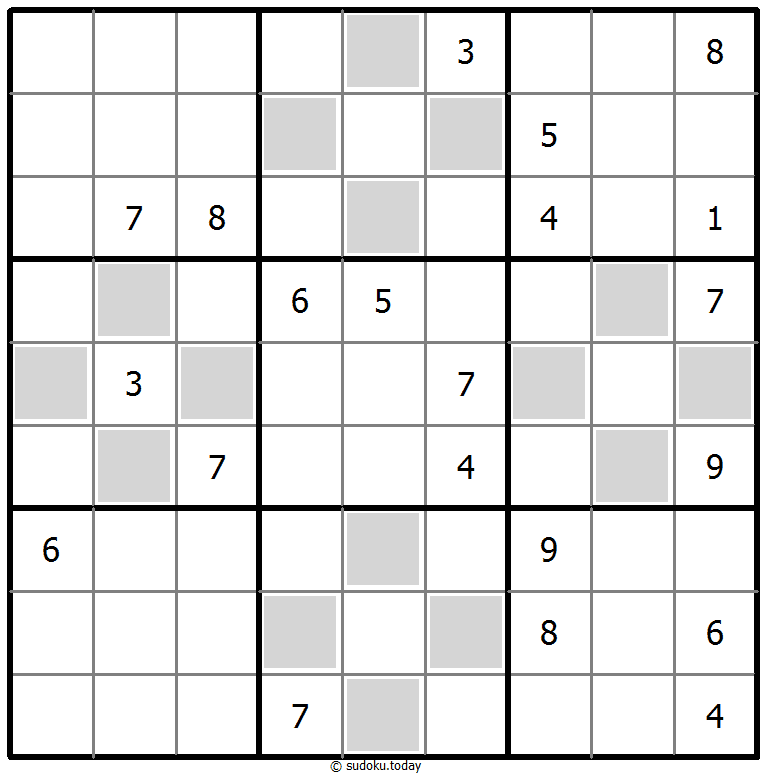 偶数数独 #38304