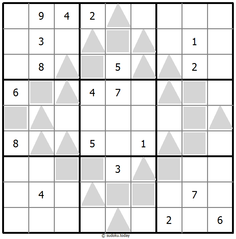 奇偶数独 #37978