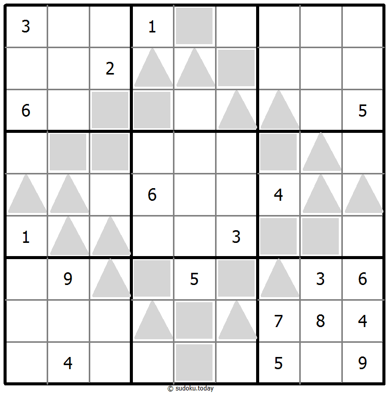 奇偶数独 #37979