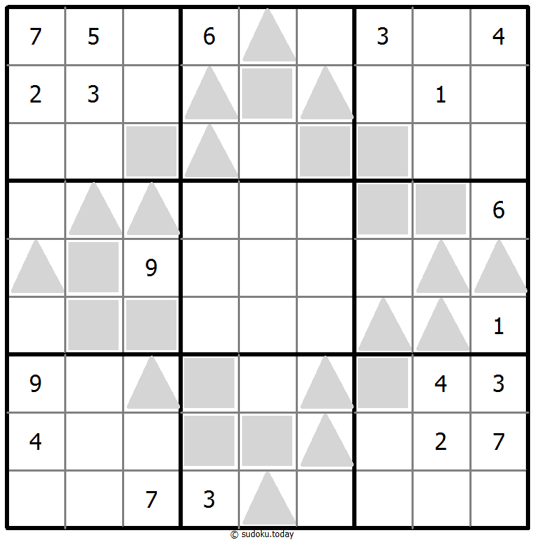 奇偶数独 #38004