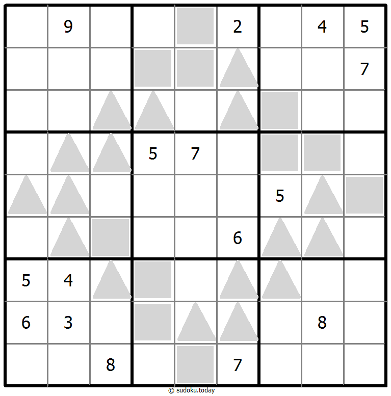 奇偶数独 #38073