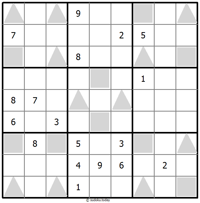 奇偶数独 #37869