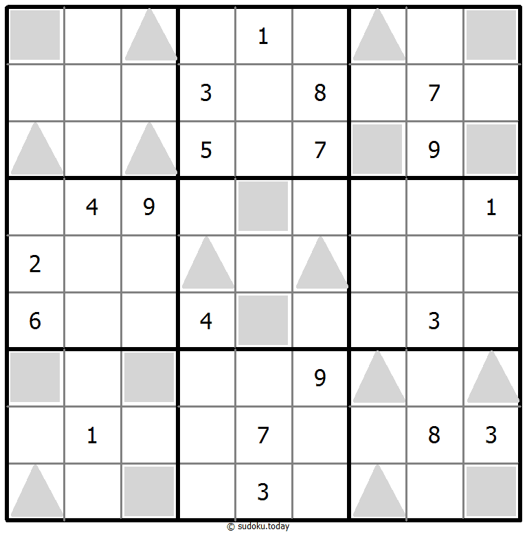 奇偶数独 #37870