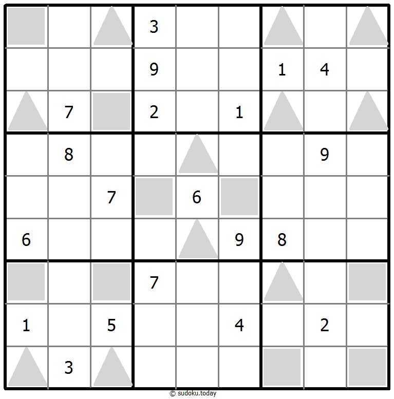 奇偶数独 #37884