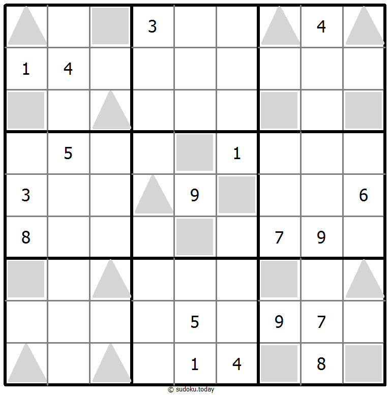 奇偶数独 #37892