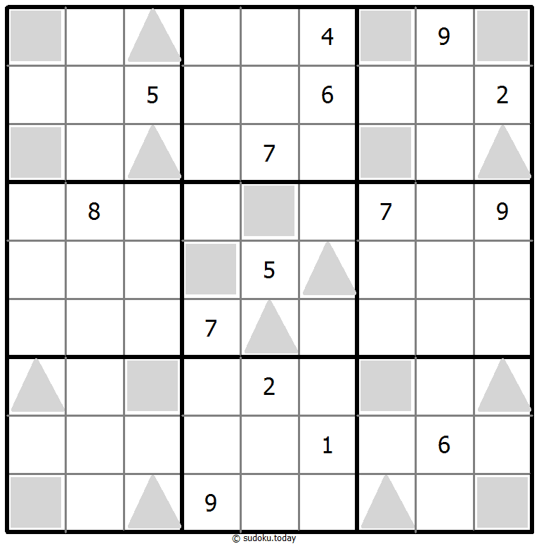 奇偶数独 #37893
