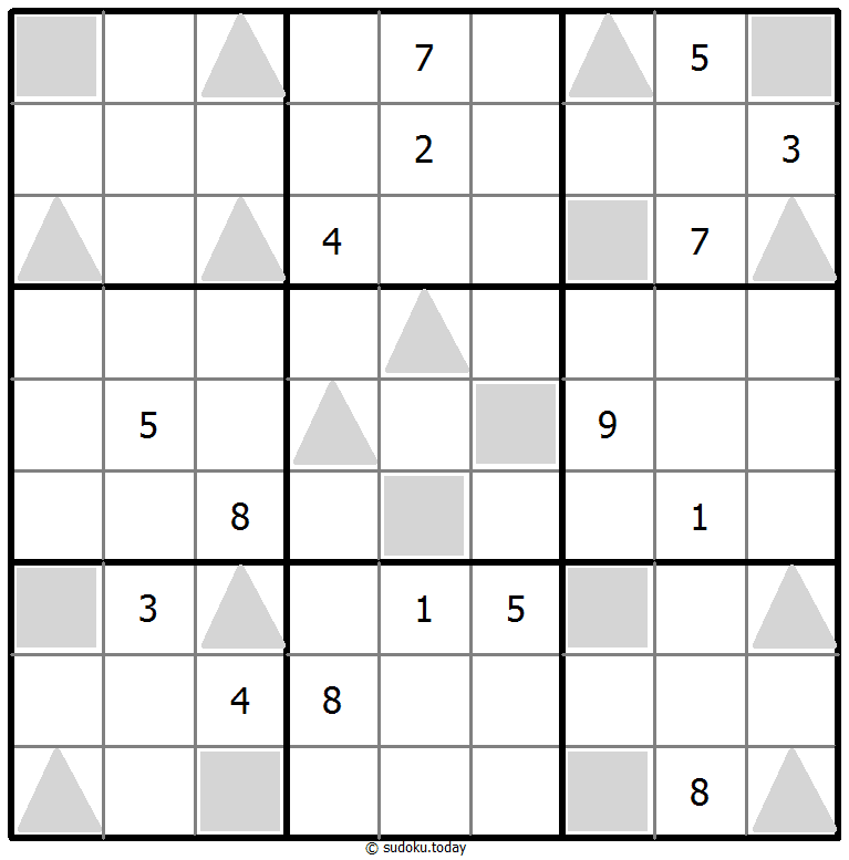 奇偶数独 #37895