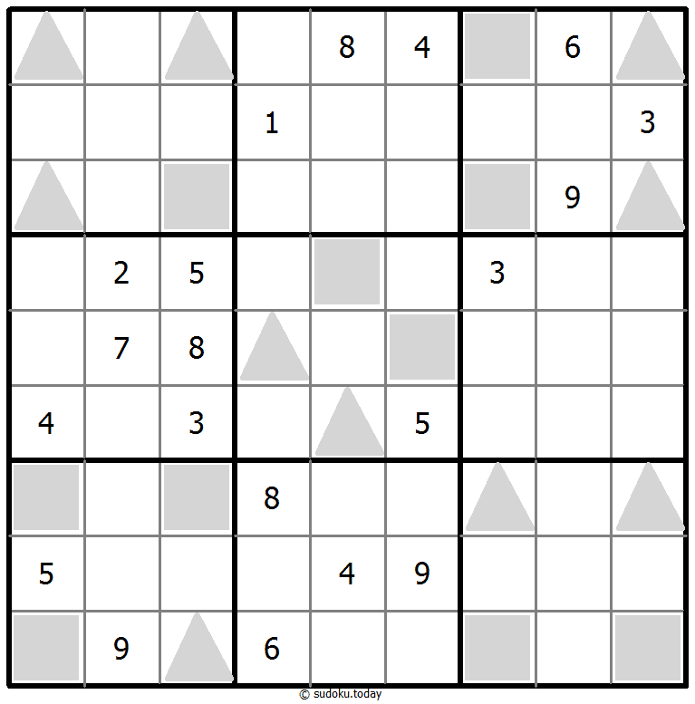 奇偶数独 #37897