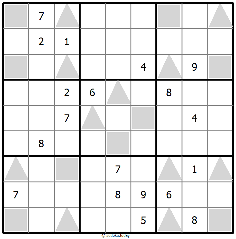 奇偶数独 #37905