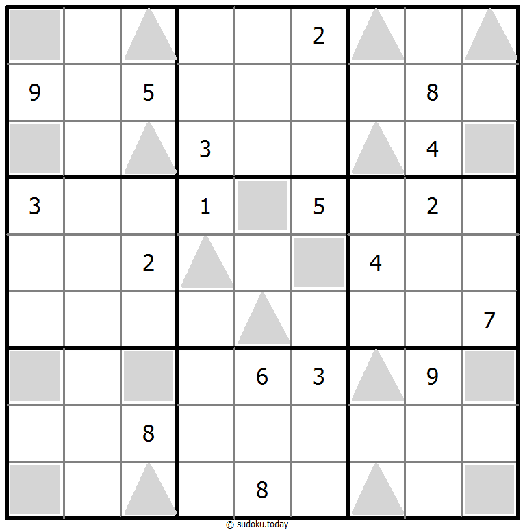 奇偶数独 #37906