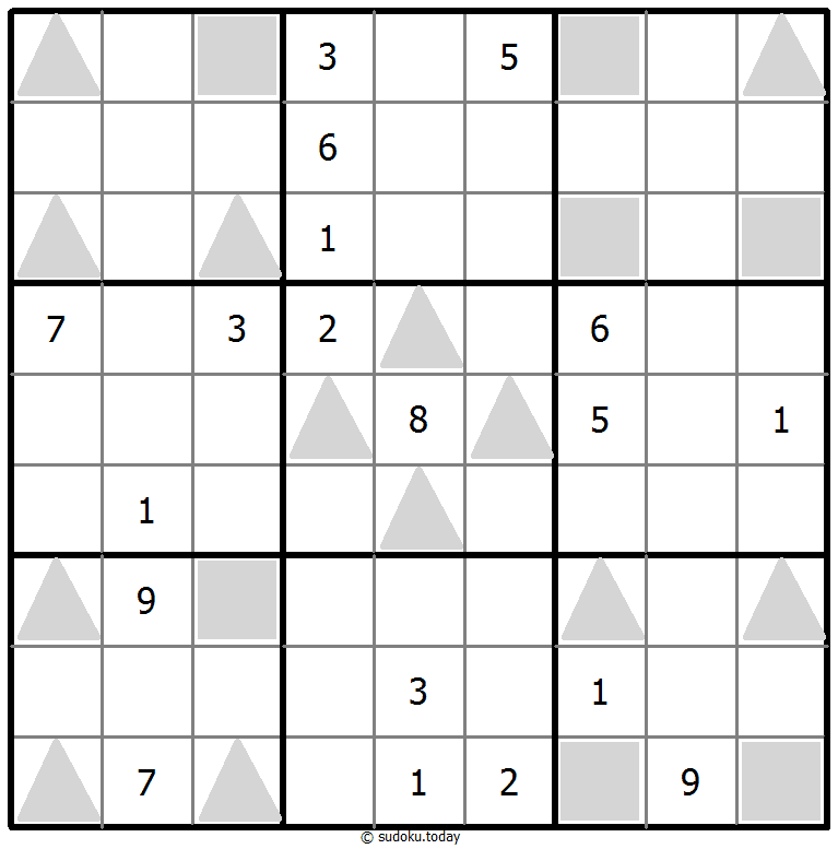 奇偶数独 #37918