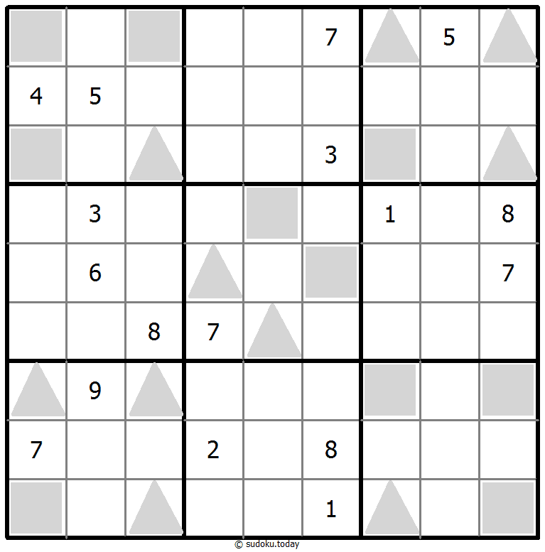 奇偶数独 #37919
