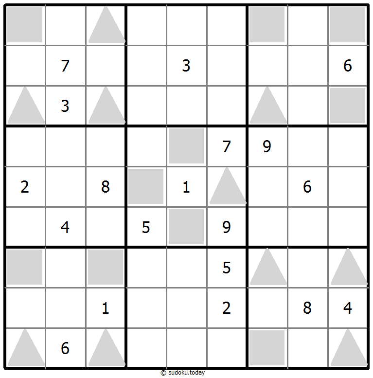 奇偶数独 #37937