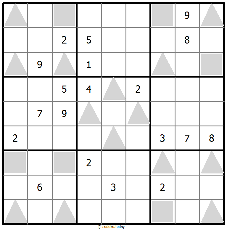 奇偶数独 #37944
