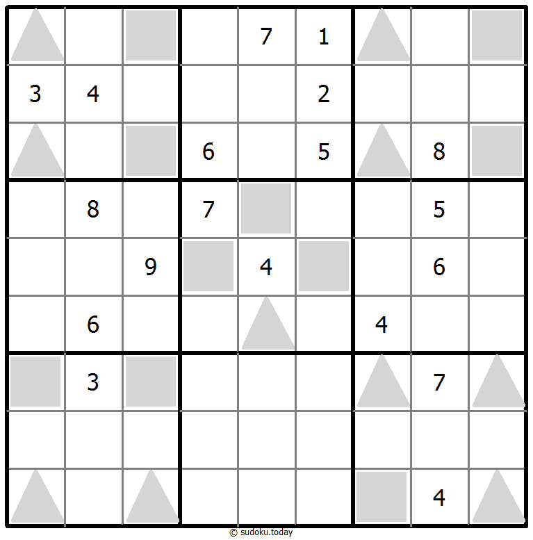 奇偶数独 #37954