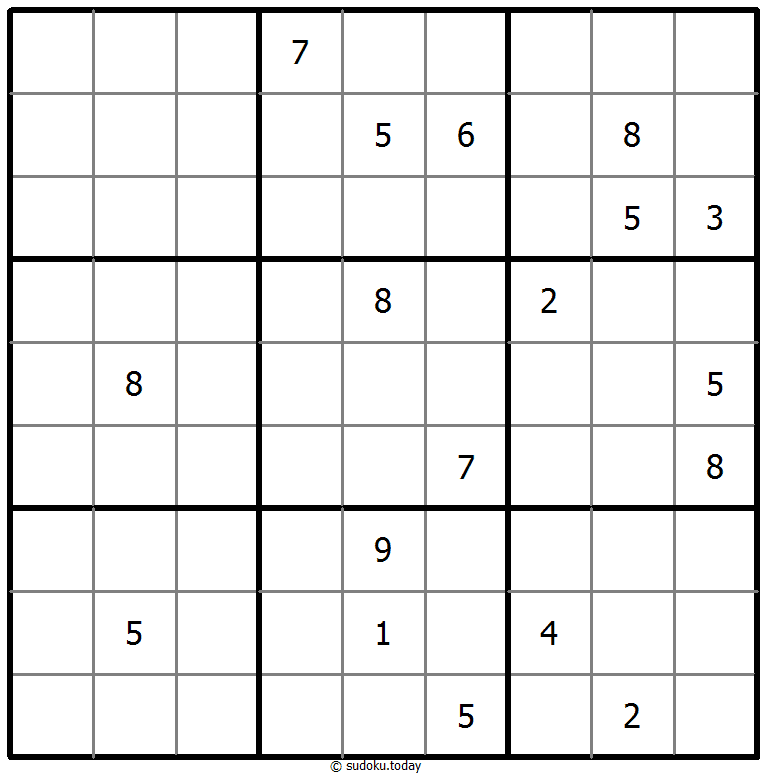 无五数独 #40335
