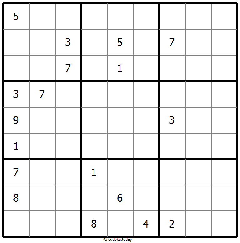 无五数独 #40482