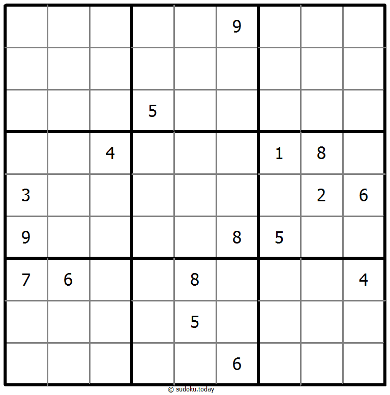 无五数独 #40501