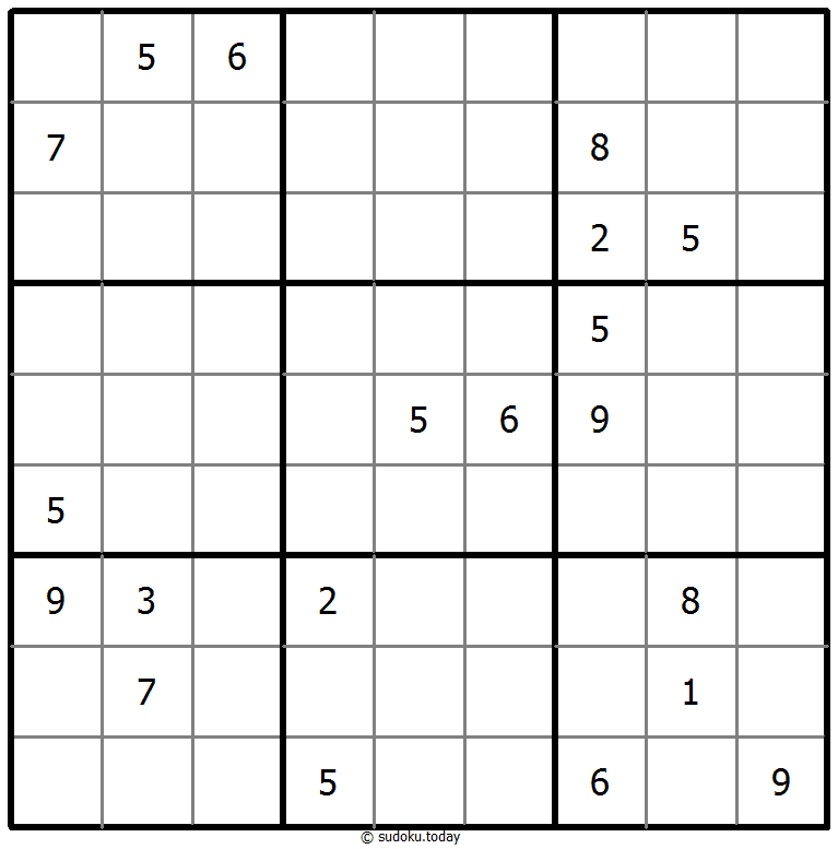 无五数独 #40580