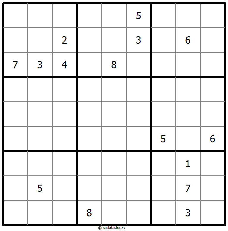 无五数独 #40587