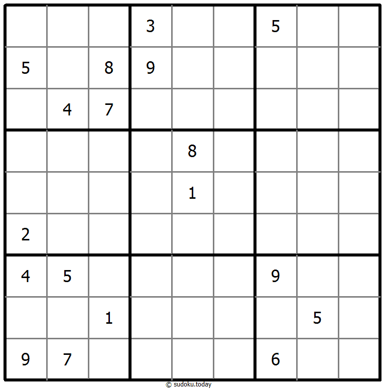 无五数独 #40697