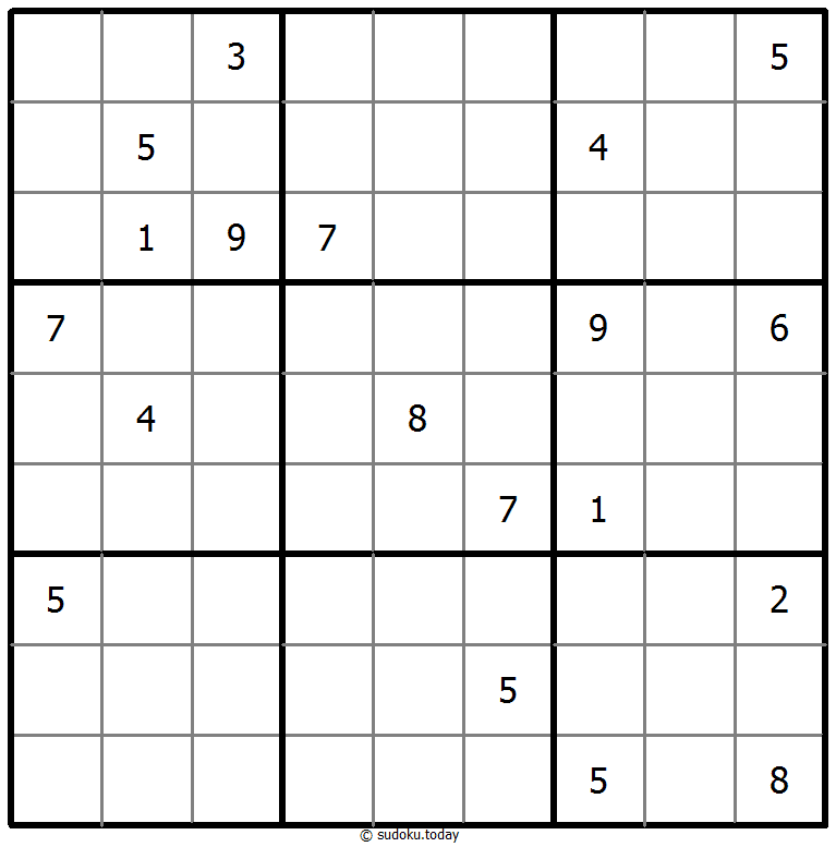 无五数独 #40746