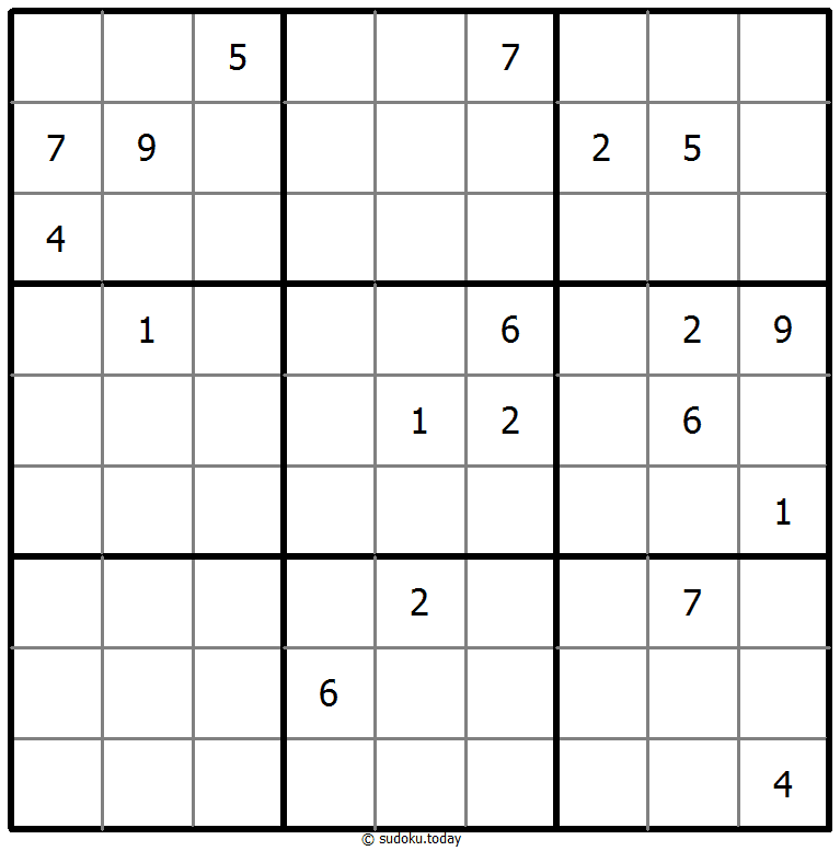 无五数独 #40959