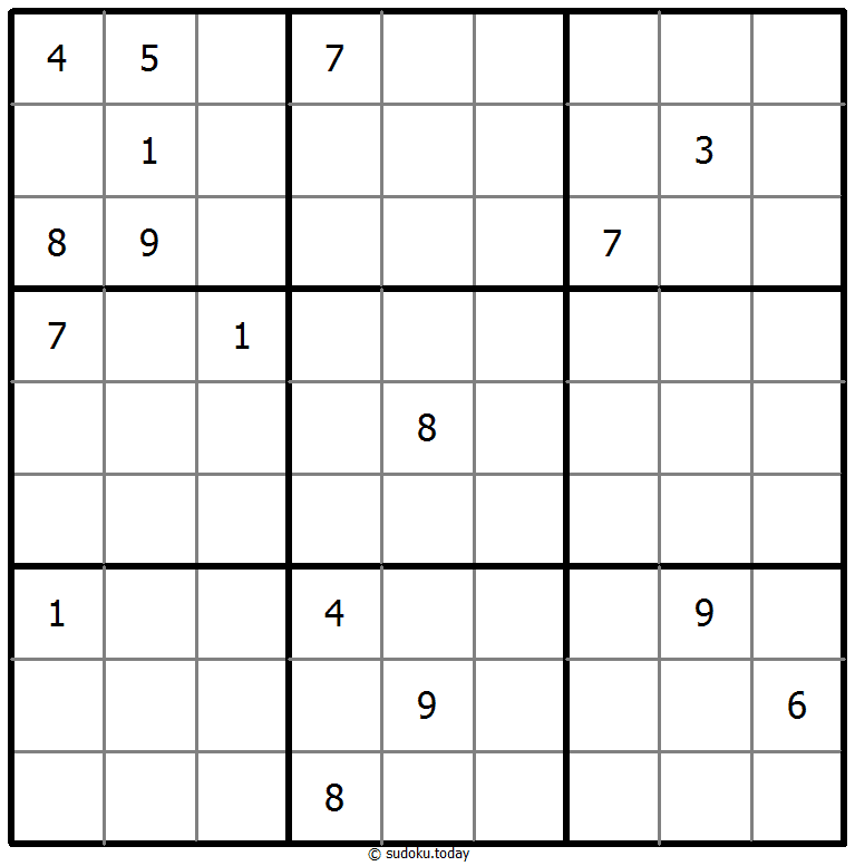 无五数独 #40962