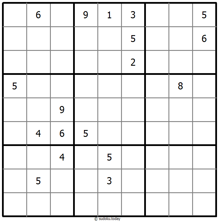 无五数独 #40968