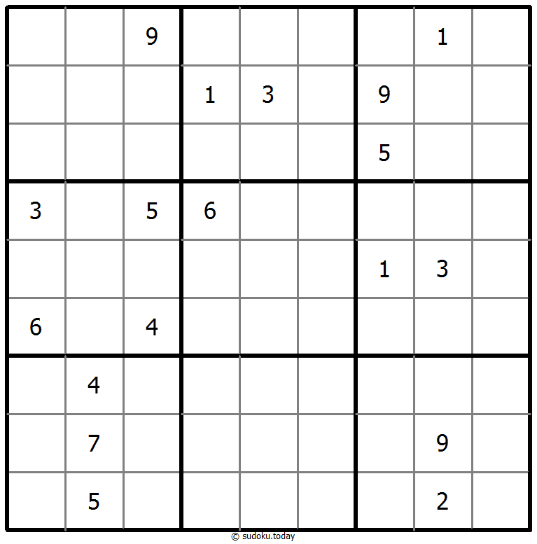无五数独 #40974