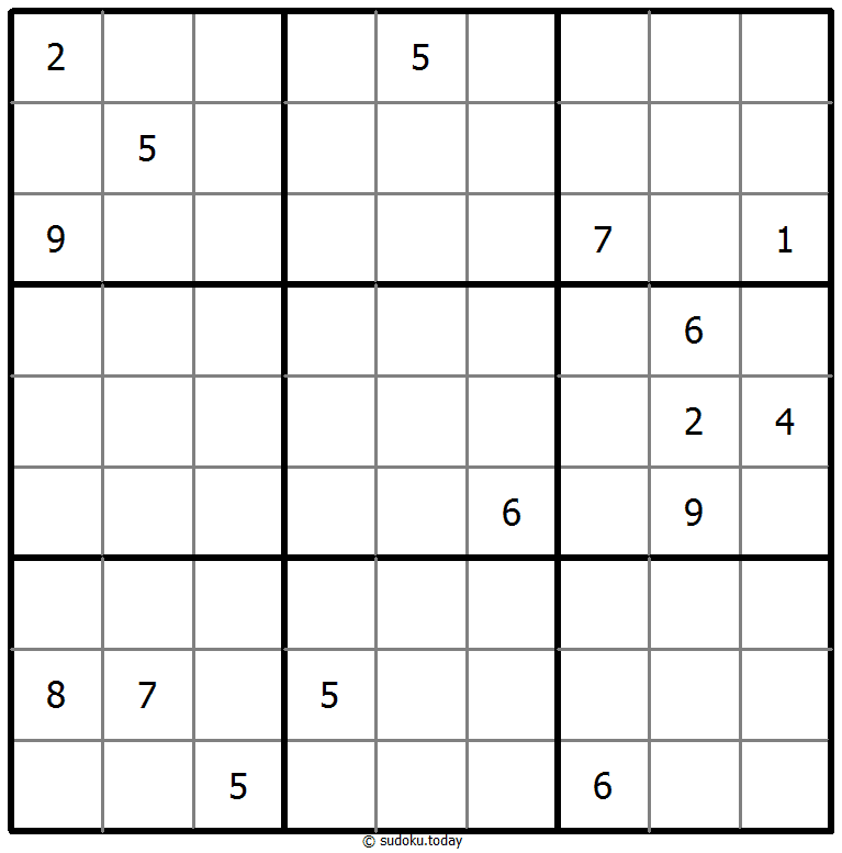 无五数独 #40978