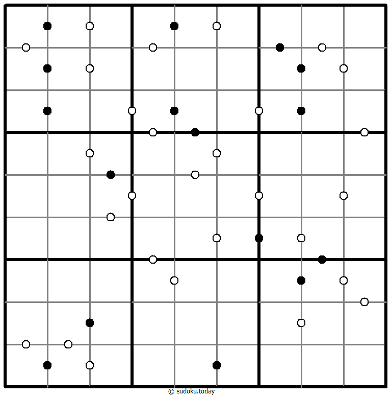 围棋点数独