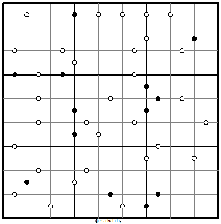 围棋点数独 #41917