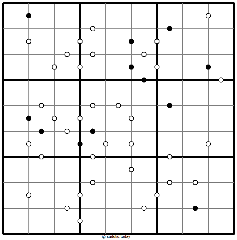 围棋点数独 #41934