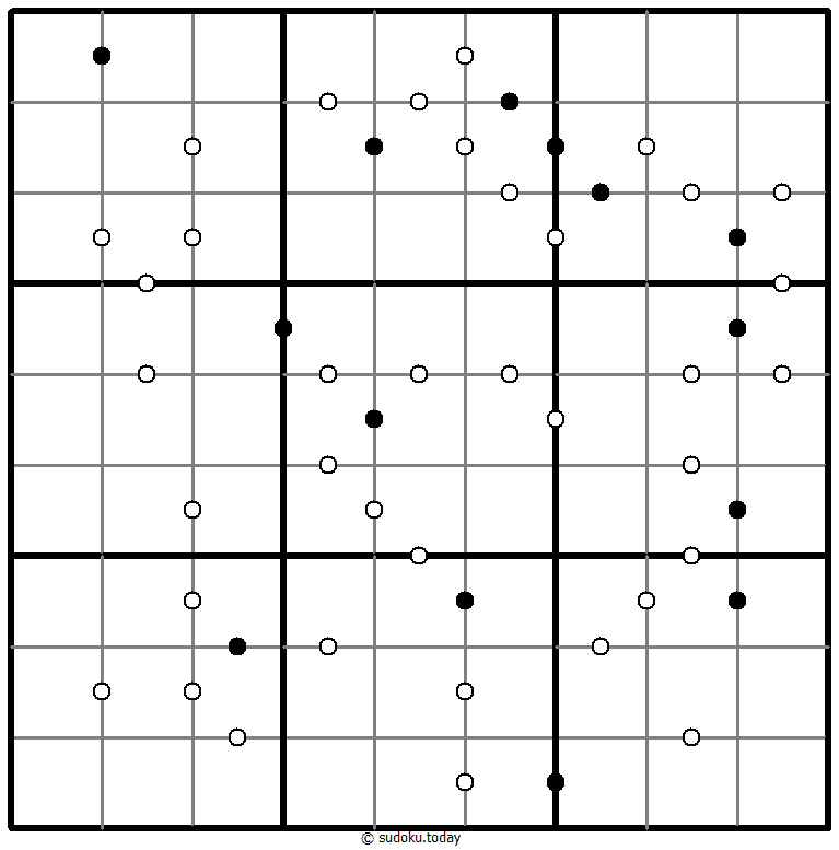 围棋点数独
