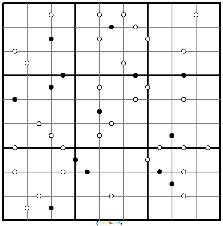 围棋点数独 #41996